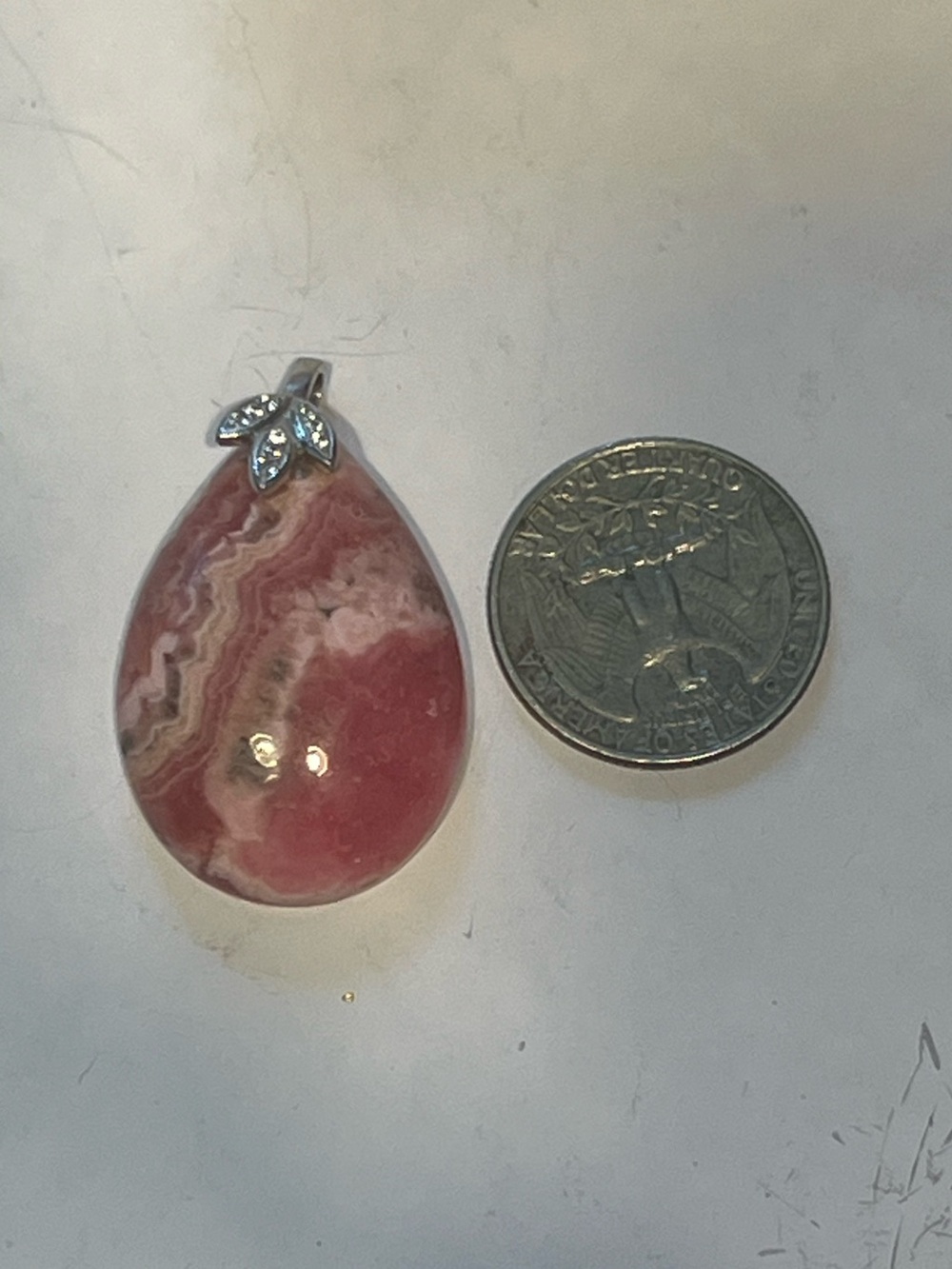 Rhodochrosite Pendant